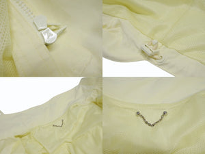 LOUIS VUITTON ルイヴィトン コットンナイロン ジャケット HIB75ETJC RM201 TJC HIB75E イエロー サイズ44 美品 中古 4b005871