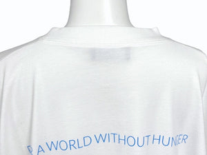 極美品 BALENCIAGA バレンシアガ Food Holiday Two Piece Long Sleeved Shirt プリントロゴレイヤード長袖Tシャツ 698089 TMVL2 ホワイト サイズ3 中古 4b005873