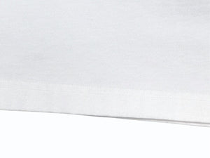 極美品 BALENCIAGA バレンシアガ Food Holiday Two Piece Long Sleeved Shirt プリントロゴレイヤード長袖Tシャツ 698089 TMVL2 ホワイト サイズ3 中古 4b005873