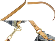 Load image into Gallery viewer, LOUIS VUITTON ルイヴィトン ミニプリーティ レイエ ショルダーバッグ M95333 モノグラムデニム ブルー 美品 中古 4b005876