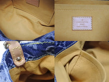 Load image into Gallery viewer, LOUIS VUITTON ルイヴィトン ミニプリーティ レイエ ショルダーバッグ M95333 モノグラムデニム ブルー 美品 中古 4b005876