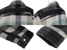 Load image into Gallery viewer, 極美品 Rick Owens リックオウエンス シャツジャケット 22AW YZERR私物 RU02B2729-WFP チェック アルパカ 毛 サイズ48 中古 4b005882