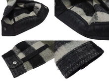 Load image into Gallery viewer, 極美品 Rick Owens リックオウエンス シャツジャケット 22AW YZERR私物 RU02B2729-WFP チェック アルパカ 毛 サイズ48 中古 4b005882
