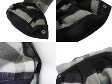 Load image into Gallery viewer, 極美品 Rick Owens リックオウエンス シャツジャケット 22AW YZERR私物 RU02B2729-WFP チェック アルパカ 毛 サイズ48 中古 4b005882