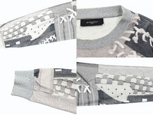 Load image into Gallery viewer, Givenchy ジバンシー スウェットシャツ ベースボールプリント 13W 7460 802 YZERR私物 グレー ポリエステル コットン サイズS 美品 中古 4b005883