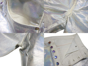 極美品 Acne studios bla konst アクネ ストゥディオス ブラコンスト 1996 Holographic Foil Classic Fit Jeans デニム YZERR私物 サイズ31 中古 4b005885