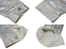Load image into Gallery viewer, ACNE STUDIOS アクネストゥディオズ デニムジャケット YZERR私物 コットン シルバー サイズ50 美品 中古 4b005887