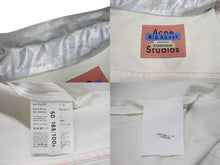 Load image into Gallery viewer, ACNE STUDIOS アクネストゥディオズ デニムジャケット YZERR私物 コットン シルバー サイズ50 美品 中古 4b005887