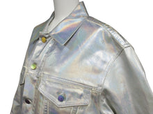 Load image into Gallery viewer, ACNE STUDIOS アクネストゥディオズ デニムジャケット YZERR私物 コットン シルバー サイズ50 美品 中古 4b005887