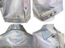 Load image into Gallery viewer, ACNE STUDIOS アクネストゥディオズ デニムジャケット YZERR私物 コットン シルバー サイズ50 美品 中古 4b005887