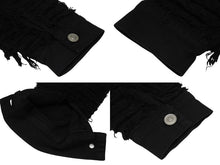 Load image into Gallery viewer, 極美品 1017 ALYX 9SM blackmeans アリクス ブラックミーンズ デニムジャケット YZERR私物 コットン ポリウレタン ブラック サイズ48 中古 4b005889