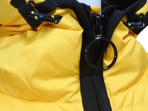 BURBERRY バーバリー パファージャケット ダウンジャケット YZERR私物 8003209 サイズ48 イエロー ポリエステル 美品 中古 4b005894 