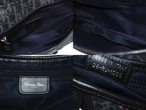 Christian Dior クリスチャンディオール フライトライン サドルバッグ ワンショルダーバッグ トロッター ガリアーノ期 美品 中古 4b005902