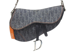 Christian Dior クリスチャンディオール フライトライン サドルバッグ ワンショルダーバッグ トロッター ガリアーノ期 美品 中古 4b005902