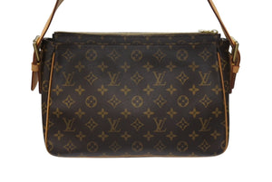 極美品 LOUISVUITTON ルイヴィトン ヴィバシテGM ワンショルダーバッグ M51163 モノグラム PVC レザー ゴールド金具 中古 4b005907