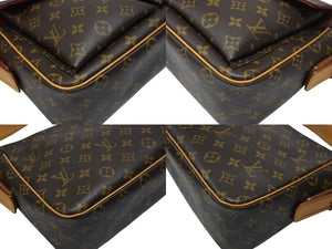 極美品 LOUISVUITTON ルイヴィトン ヴィバシテGM ワンショルダーバッグ M51163 モノグラム PVC レザー ゴールド金具 中古 4b005907