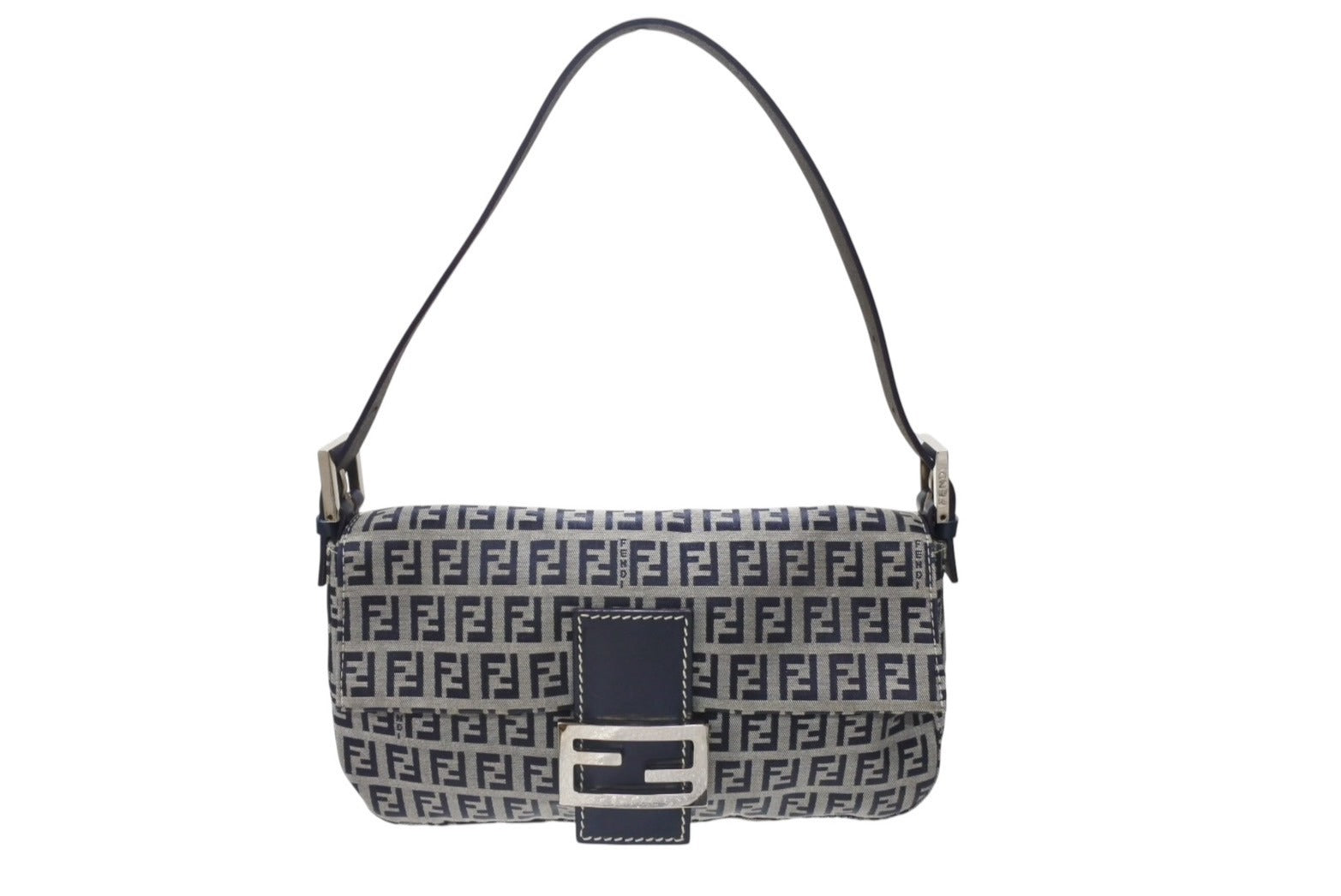 極美品 FENDI フェンディ ズッキーノ柄 マンマバケット ワン