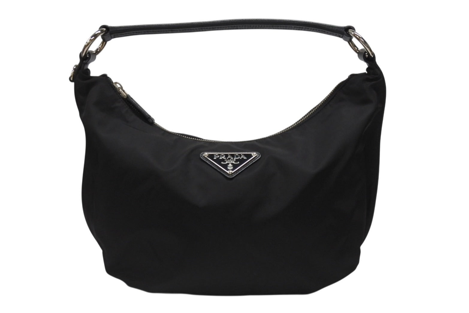 PRADA VELVET ハンドバッグ　がま口　シルバー金具　ヴィンテージ PRADA VELVET ハンドバッグ がま口 シルバー金具 ヴィンテージ