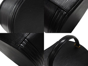 LOUIS VUITTON ルイヴィトン カンヌ エピ ノワール ハンドバッグ M48032 エピレザー ブラック ゴールド金具 美品 中古 4b005937