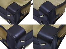 Load image into Gallery viewer, LOEWE ロエベ アナグラム ハンドバッグ ショルダーバッグ 2WAY アマソナ28 スウェード レザー ブラウン ベージュ 美品 中古 4b005941