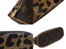 Load image into Gallery viewer, 極美品 LOUIS VUITTON ルイヴィトン アズディン アライア アルマ 付属ポーチ 小物セット M99032 モノグラム レオパード 100周年限定 中古 4b005942