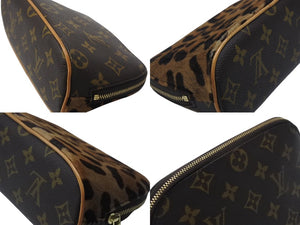 極美品 LOUIS VUITTON ルイヴィトン アズディン アライア アルマ 付属ポーチ 小物セット M99032 モノグラム レオパード 100周年限定 中古 4b005942