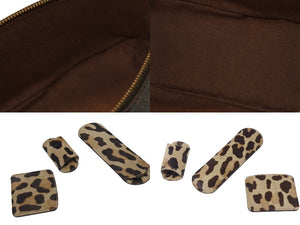 極美品 LOUIS VUITTON ルイヴィトン アズディン アライア アルマ 付属ポーチ 小物セット M99032 モノグラム レオパード 100周年限定 中古 4b005942