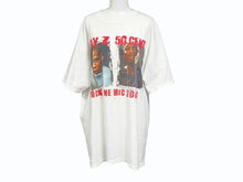 Load image into Gallery viewer, VINTAGE ヴィンテージ JAY-Z 50CENT ニューヨーク 入手困難 ROC 半袖Tシャツ ホワイト サイズL 美品 中古 4b005944