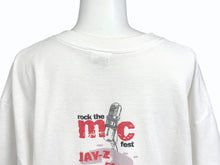Load image into Gallery viewer, VINTAGE ヴィンテージ JAY-Z 50CENT ニューヨーク 入手困難 ROC 半袖Tシャツ ホワイト サイズL 美品 中古 4b005944