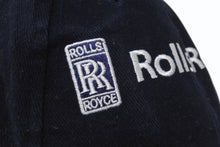 Load image into Gallery viewer, ROLLS ROYCE ロールスロイス RR キャップ 帽子 ブランドロゴ コットン 中国製 ネイビー ワンサイズ 美品 中古 4b005945