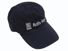 Load image into Gallery viewer, ROLLS ROYCE ロールスロイス RR キャップ 帽子 ブランドロゴ コットン 中国製 ネイビー ワンサイズ 美品 中古 4b005946