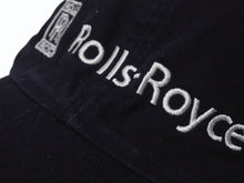 Load image into Gallery viewer, ROLLS ROYCE ロールスロイス RR キャップ 帽子 ブランドロゴ コットン 中国製 ネイビー ワンサイズ 美品 中古 4b005946