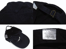 Load image into Gallery viewer, ROLLS ROYCE ロールスロイス RR キャップ 帽子 ブランドロゴ コットン 中国製 ネイビー ワンサイズ 美品 中古 4b005946