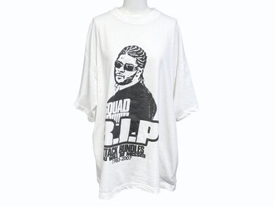 VINTAGE ヴィンテージ 半袖Ｔシャツ Stack Bundles スタックバンドルス SUN WEAR ホワイト ブラック サイズL 美品 中古 4b005950