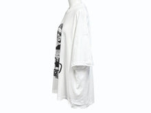 Load image into Gallery viewer, VINTAGE ヴィンテージ 半袖Ｔシャツ Stack Bundles スタックバンドルス SUN WEAR ホワイト ブラック サイズL 美品 中古 4b005950