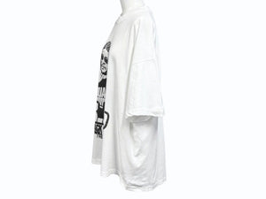 VINTAGE ヴィンテージ 半袖Ｔシャツ Stack Bundles スタックバンドルス SUN WEAR ホワイト ブラック サイズL 美品 中古 4b005950