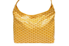 Load image into Gallery viewer, 新品同様 GOYARD ゴヤール ボエム ホーボーバッグ イエロー BOHEMEPMLTY33CL33P コーティングキャンバス シルバー金具 中古 4b005954