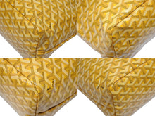 Load image into Gallery viewer, 新品同様 GOYARD ゴヤール ボエム ホーボーバッグ イエロー BOHEMEPMLTY33CL33P コーティングキャンバス シルバー金具 中古 4b005954