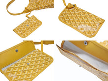 Load image into Gallery viewer, 新品同様 GOYARD ゴヤール ボエム ホーボーバッグ イエロー BOHEMEPMLTY33CL33P コーティングキャンバス シルバー金具 中古 4b005954