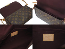 Load image into Gallery viewer, LOUIS VUITTON ルイヴィトン モノグラム フェイボリットPM ショルダーバッグ M40717 ブラウン ゴールド金具 美品 中古 4b005966