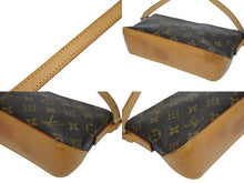 Load image into Gallery viewer, LOUIS VUITTON ルイヴィトン トローター ショルダーバッグ M51240 モノグラム ブラウン レザー PVC 美品 中古 4b005969