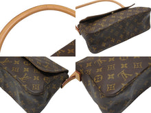 Load image into Gallery viewer, 極美品 LOUIS VUITTON ルイヴィトン モノグラム ミニルーピング ショルダーバッグ M51147 PVC レザー ブラウン 中古 4b005970