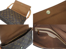 Load image into Gallery viewer, 極美品 LOUIS VUITTON ルイヴィトン モノグラム ミニルーピング ショルダーバッグ M51147 PVC レザー ブラウン 中古 4b005970