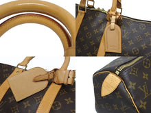 Load image into Gallery viewer, 極美品 LOUIS VUITTON ルイヴィトン モノグラム キーポル45 ボストンバッグ M41428 PVC ヌメ革 ブラウン ゴールド金具 中古 4b005972