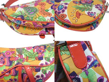 Load image into Gallery viewer, 極美品 Christian Dior クリスチャンディオール サドルバッグ ワンショルダーバッグ 01RU 1004 フラワー 総柄 ガリアーノ期 中古 4b005974