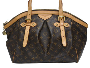 極美品 LOUISVUITTON ルイヴィトン ティボリGM ショルダーバッグ ハンドバッグ M40144 ブラウン ゴールド金具 中古 4b005977