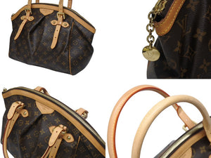 極美品 LOUISVUITTON ルイヴィトン ティボリGM ショルダーバッグ ハンドバッグ M40144 ブラウン ゴールド金具 中古 4b005977