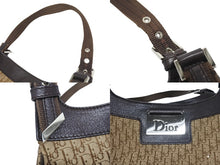 Load image into Gallery viewer, Christian Dior クリスチャンディオール ワンショルダーバッグ 57-BM-0065 トロッター柄 キャンバス レザー ガリアーノ期 美品 中古 4b005979