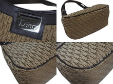 Load image into Gallery viewer, Christian Dior クリスチャンディオール ワンショルダーバッグ 57-BM-0065 トロッター柄 キャンバス レザー ガリアーノ期 美品 中古 4b005979