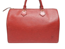 Load image into Gallery viewer, LOUIS VUITTON ルイヴィトン スピーディ30 ハンドバッグ M43007 エピ レザー カスティリアンレッド ゴールド金具 美品 中古 4b005995
